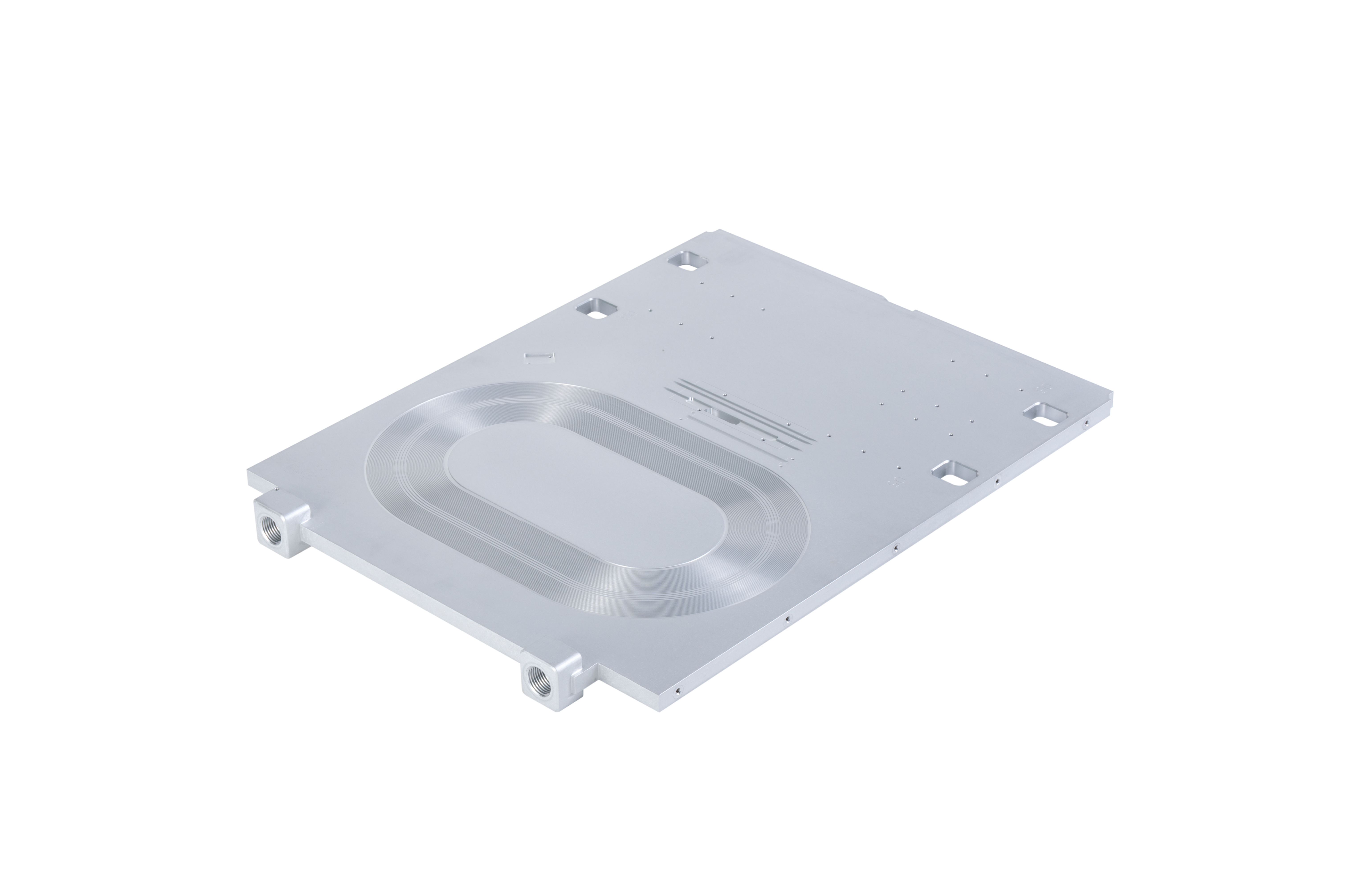 Fiber-coil Liquid-Cooling Plate